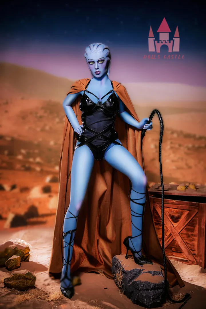 Patung Seks Alien Biru 156cm
